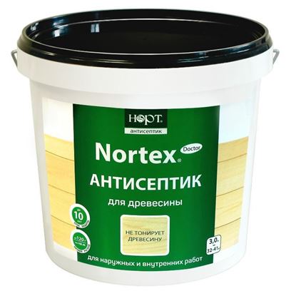 Изображение Антисептик «Nortex®»-Doctor для древесины, 0,95 кг.