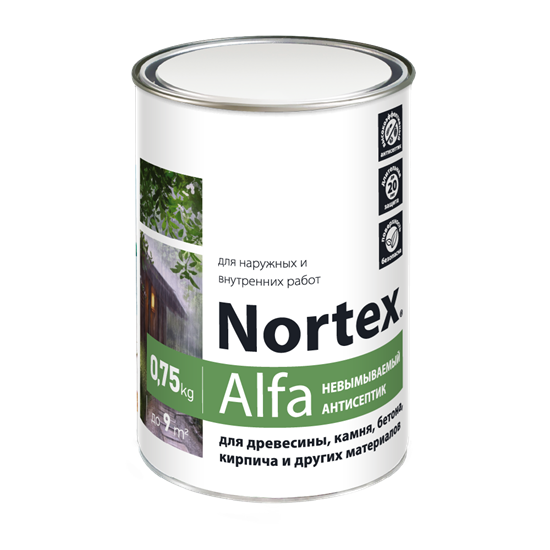 Невымываемый антисептик «Nortex®»-Alfa